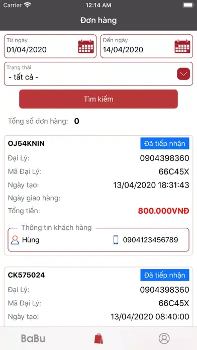 BaBu Mart Ekran Görüntüleri