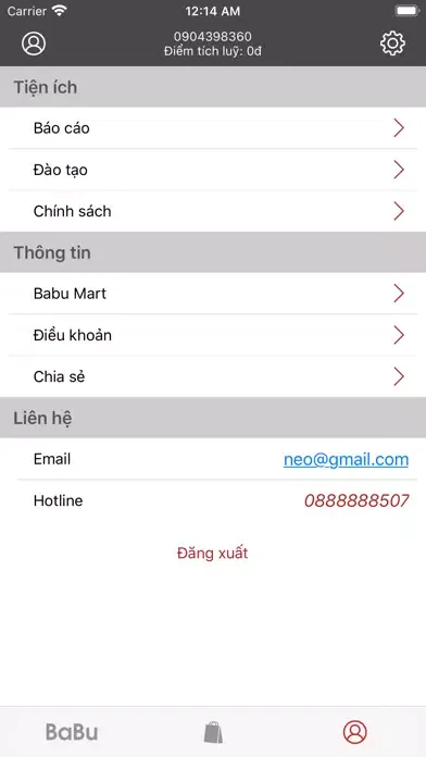 BaBu Mart Ekran Görüntüleri