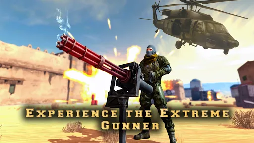 Скриншоты Desert Gunner Machine Gun Game