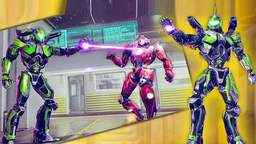 صور Robot street Fighting Games