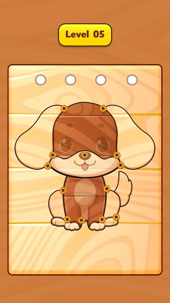 تصاویر Wood Nuts Puzzle Game