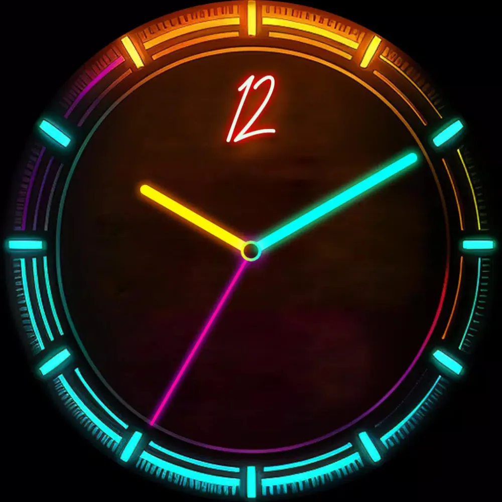 Zrzuty ekranu Neon Glow Watch Faces