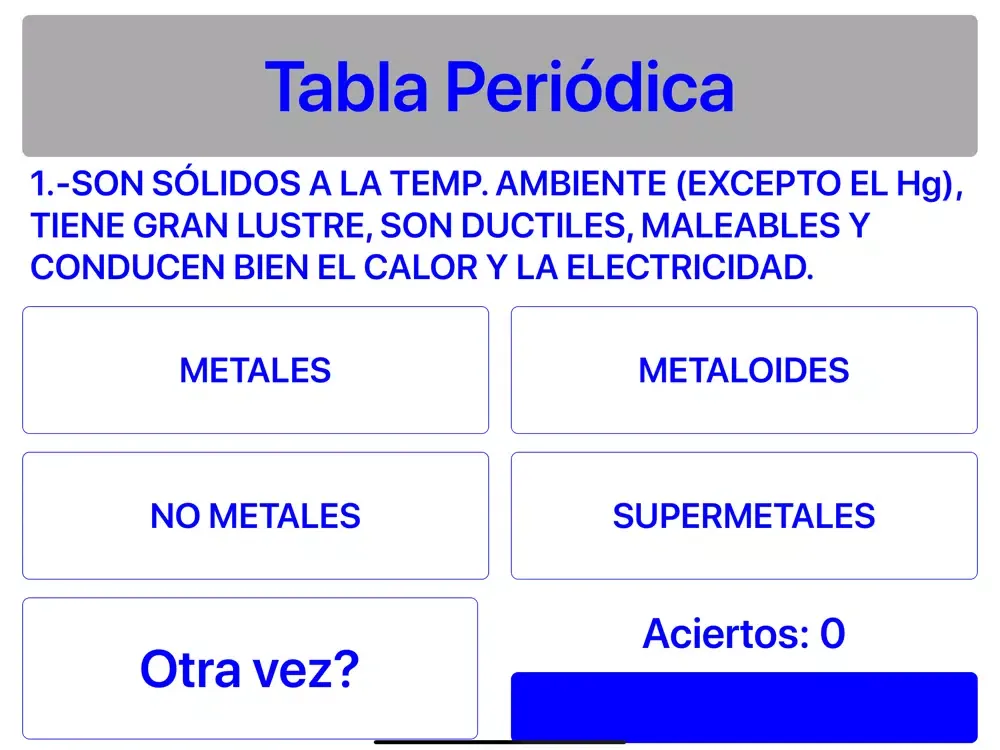 Tabla Periodica iPad  Screenshots