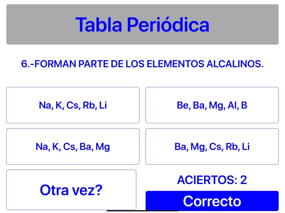 Tabla Periodica iPad  Screenshots