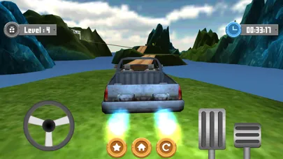 Tangkapan skrin Car Climbing Mountain 3D