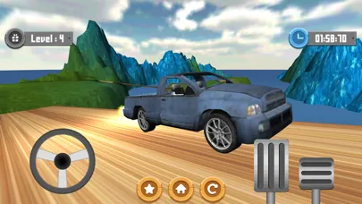 Tangkapan skrin Car Climbing Mountain 3D