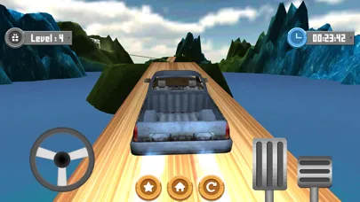 Tangkapan skrin Car Climbing Mountain 3D