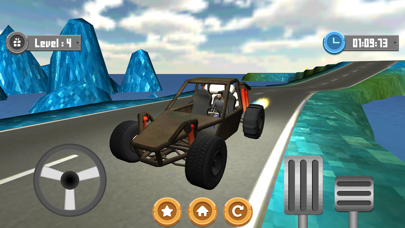 Tangkapan layar Car Hill On The Road 3D