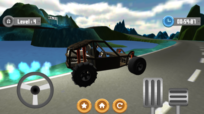 Tangkapan layar Car Hill On The Road 3D
