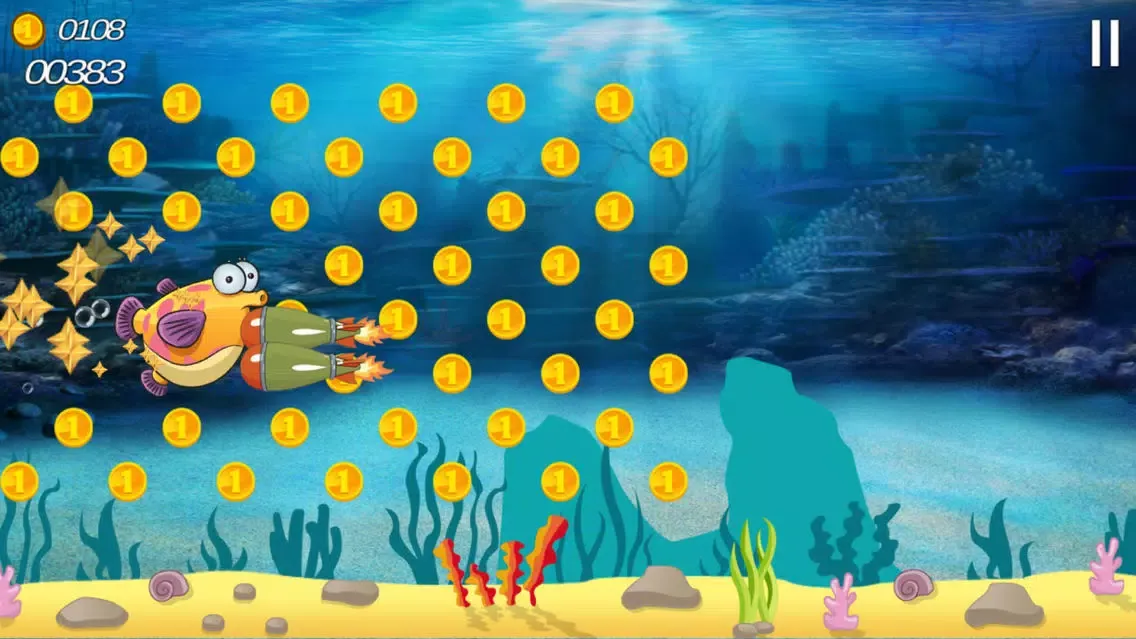Fish Underwater Land スクリーンショット