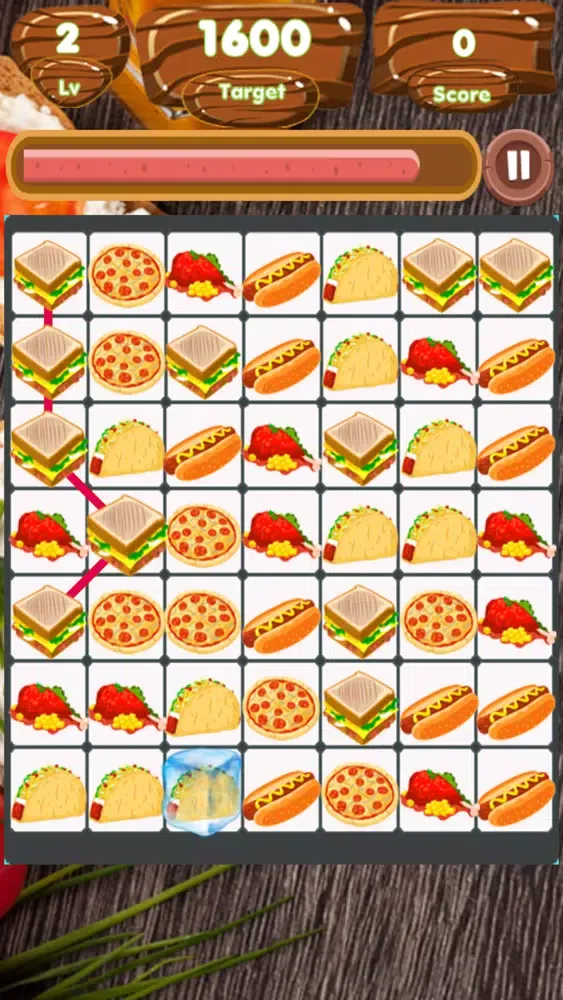 Captures d'écran de Food Match Land