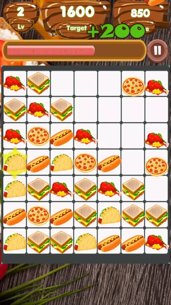 Captures d'écran de Food Match Land
