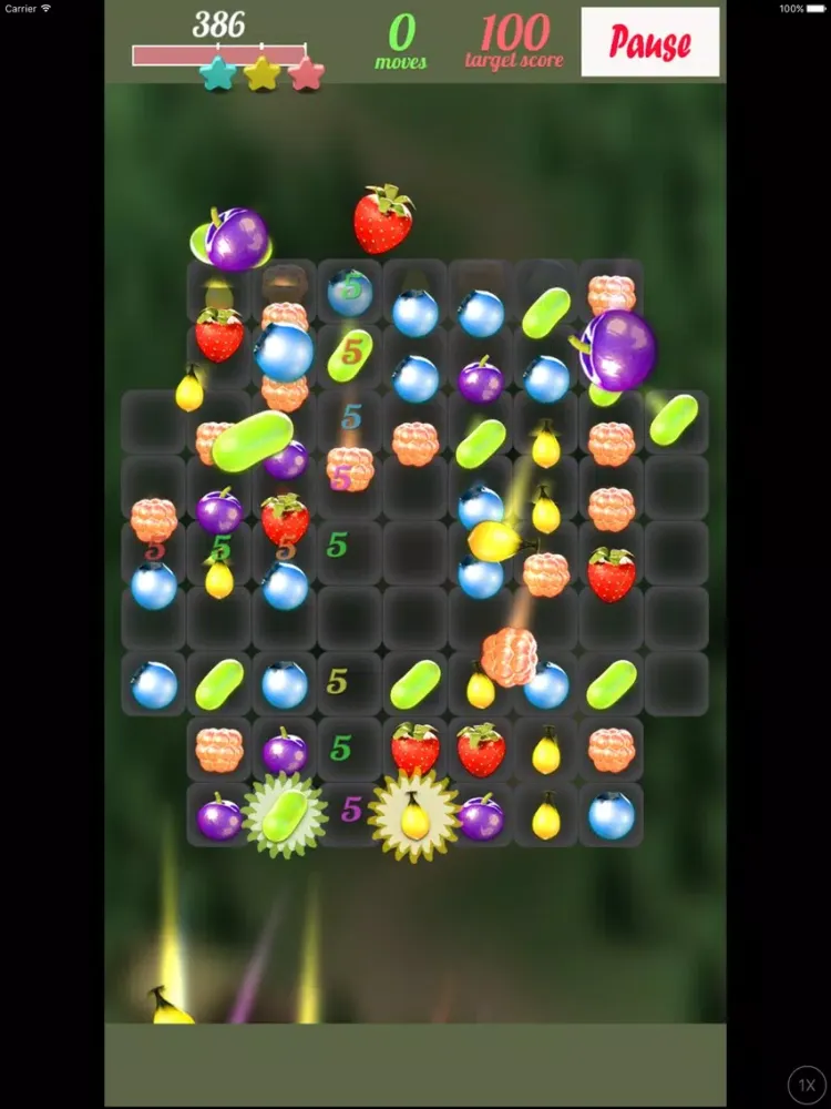Captures d'écran de Fruits Berry Fun iPad 