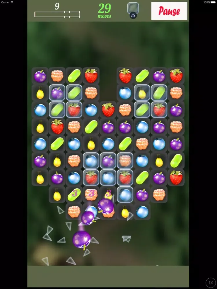 Captures d'écran de Fruits Berry Fun iPad 