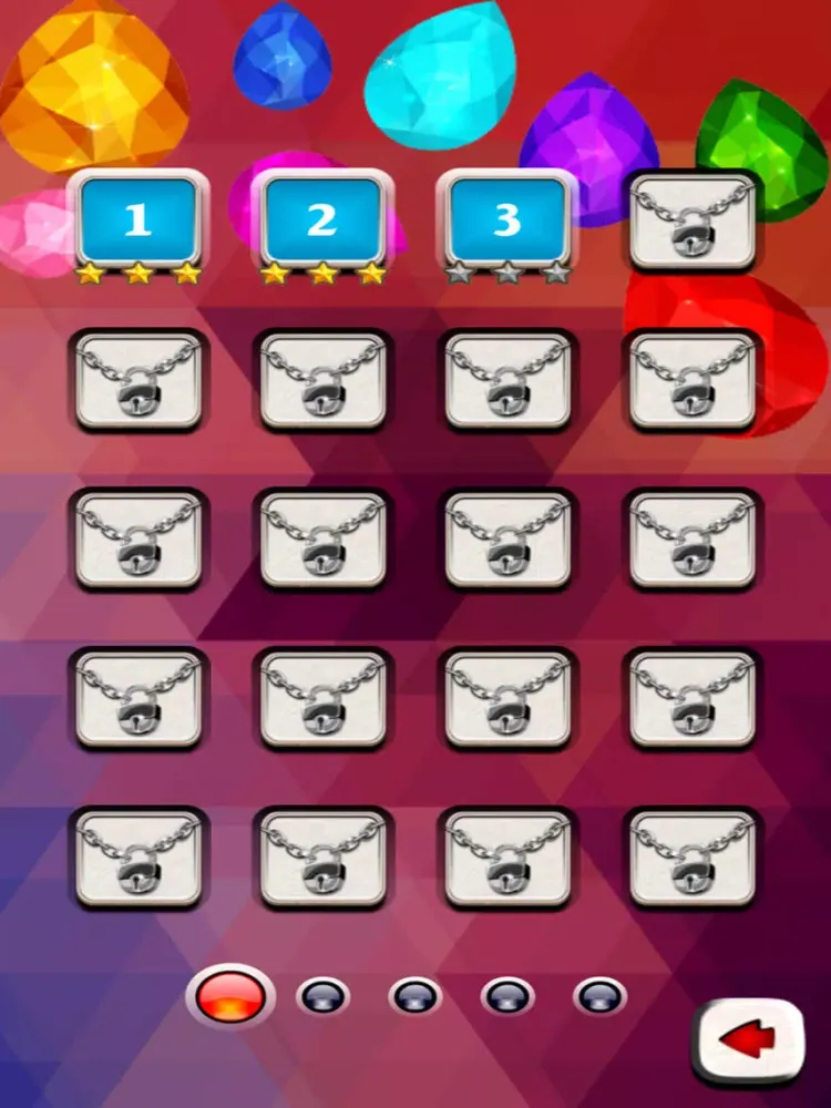 صور Gem Jewels Match iPad 