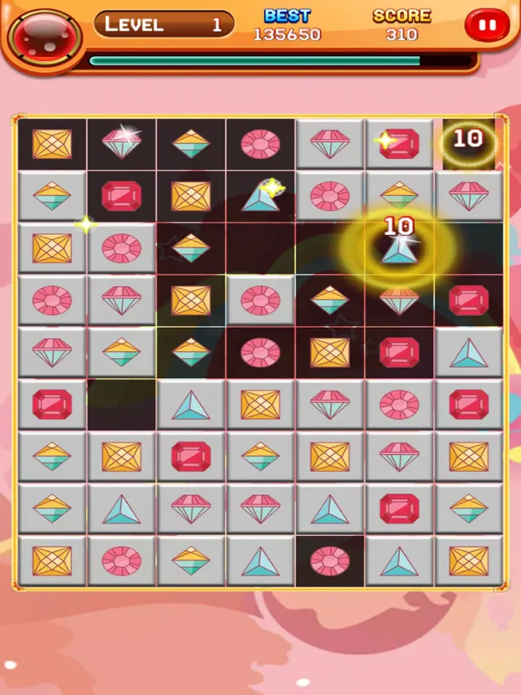 Jewel Puzzle Funny iPad  স্ক্রিনশট