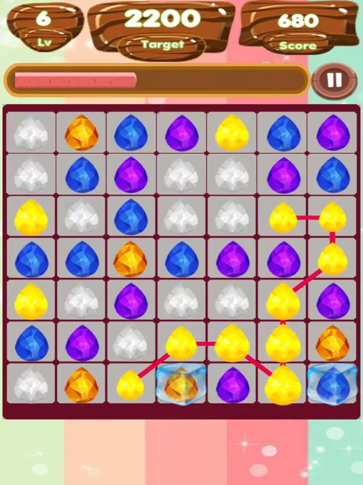 Jewels Link Funny iPad  Screenshots