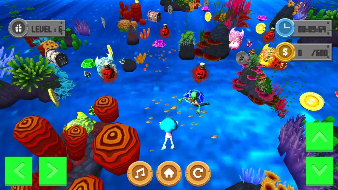 Captures d'écran de Swimming Deep Coin