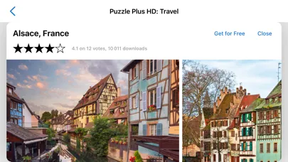 Capturas de tela do 1000 Jigsaw Puzzles Travel