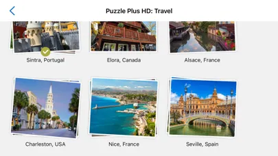 Capturas de tela do 1000 Jigsaw Puzzles Travel