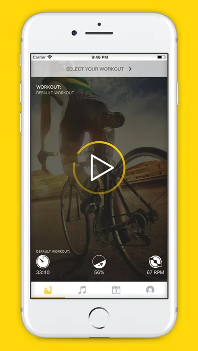 Tangkapan skrin Plus Workout | Indoor cycling