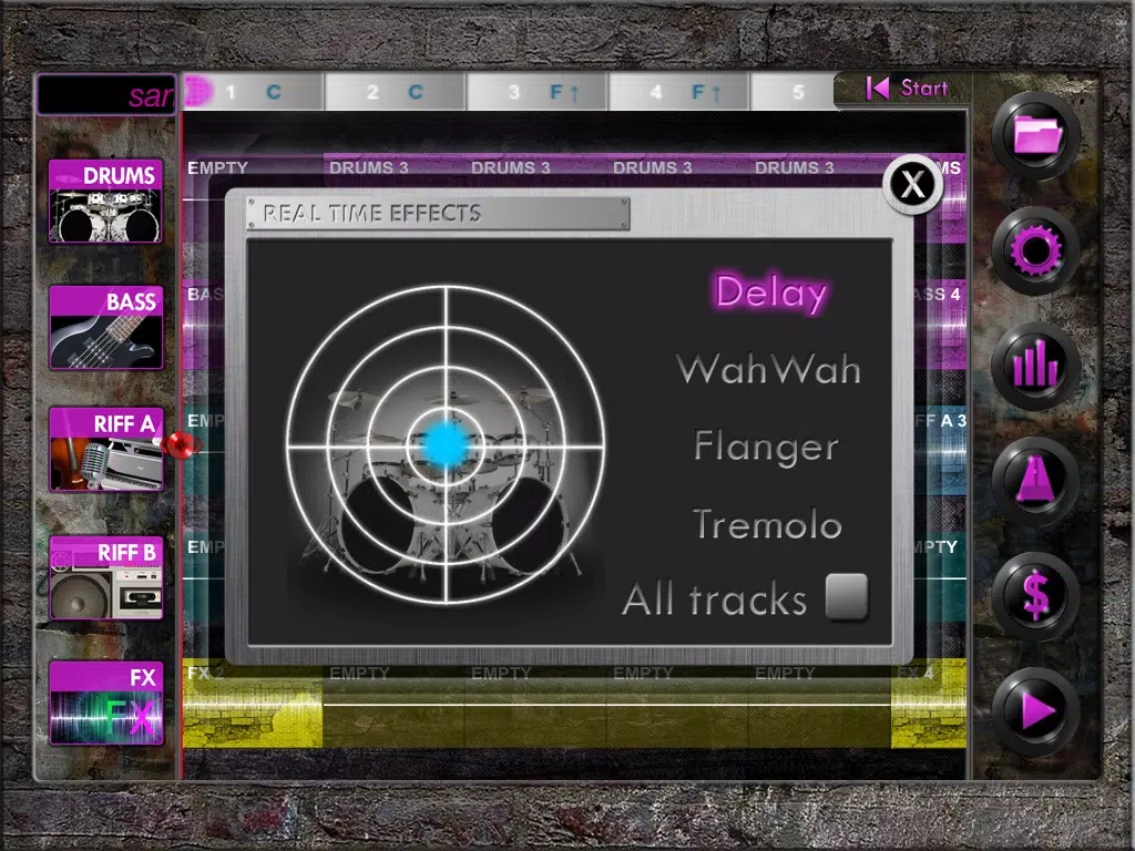 Zrzuty ekranu Music Machine Studio iPad 