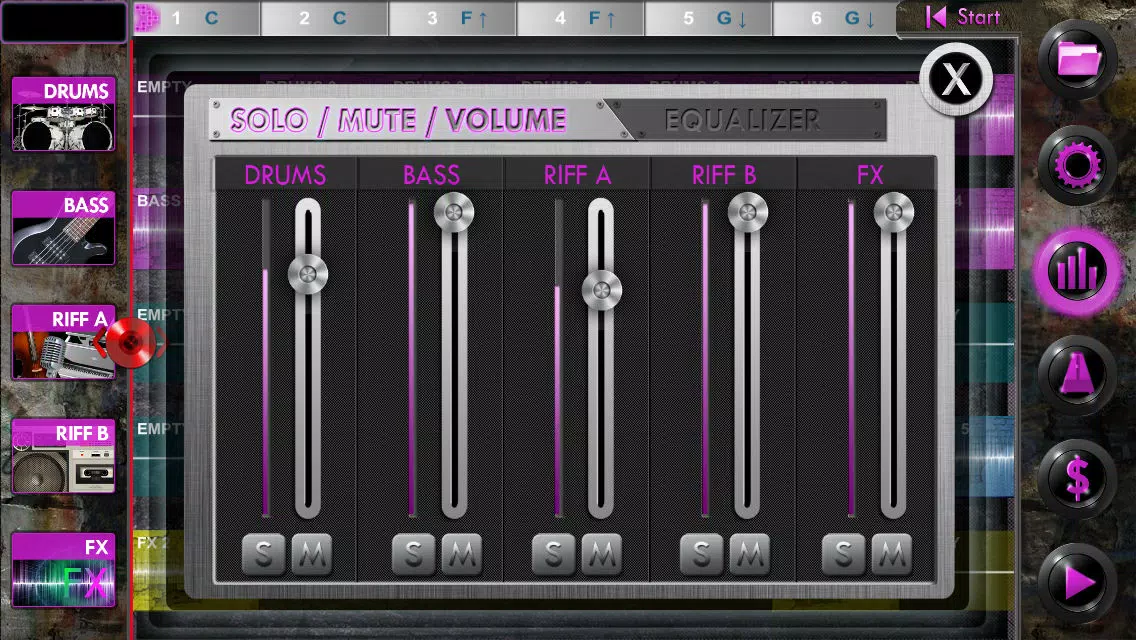 Zrzuty ekranu Music Machine Studio