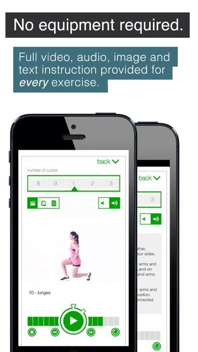 7 Minute Workout Challenge (Ad Supported) スクリーンショット