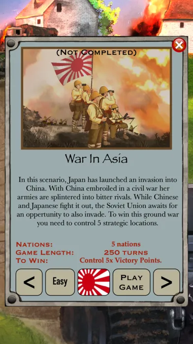 WW2 Countries At War 스크린샷