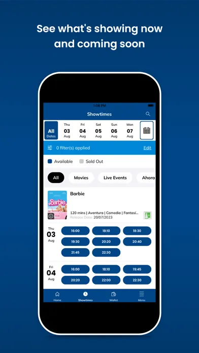 Screenshot di MCB Cinemas