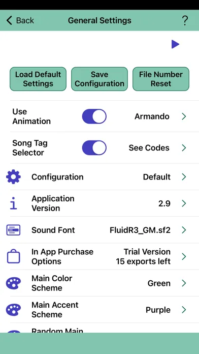 MIDI Pro Screenshots
