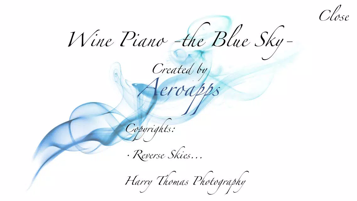 Скриншоты Wine Piano -the Blue Sky- Free