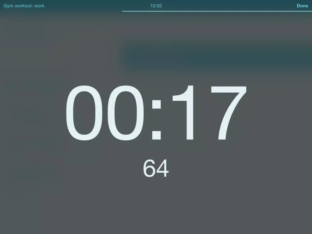 Tangkapan layar Clepsydra — The most convenient timers app iPad 