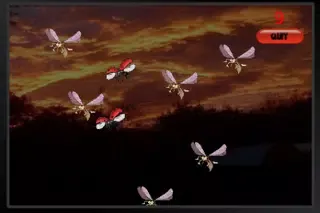 Capturas de tela do Mosquitos Must Die !!!!!