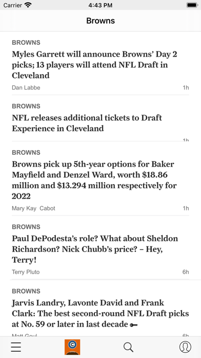 Browns News スクリーンショット