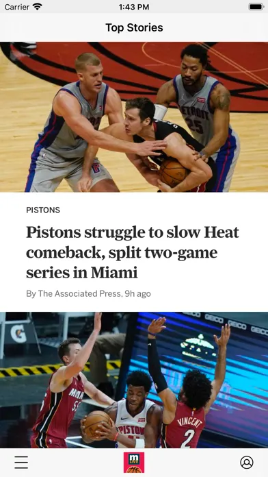 MLive: Detroit Pistons News سکرین شاٹس
