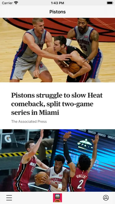 MLive: Detroit Pistons News سکرین شاٹس