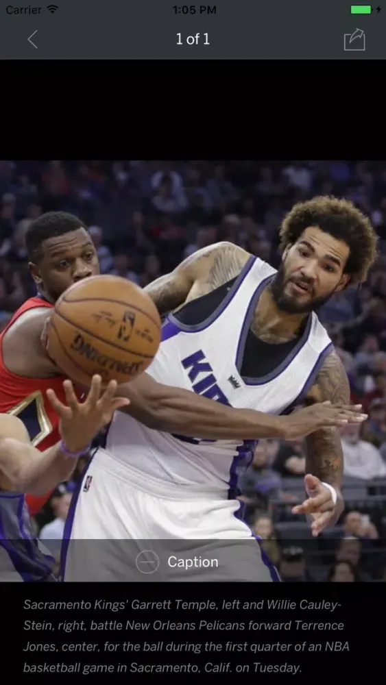 Captures d'écran de NOLA.com: Pelicans News