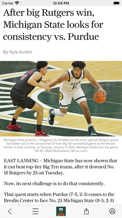 Spartans Basketball News應用截圖