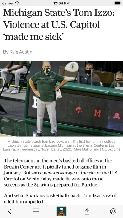 Spartans Basketball News應用截圖