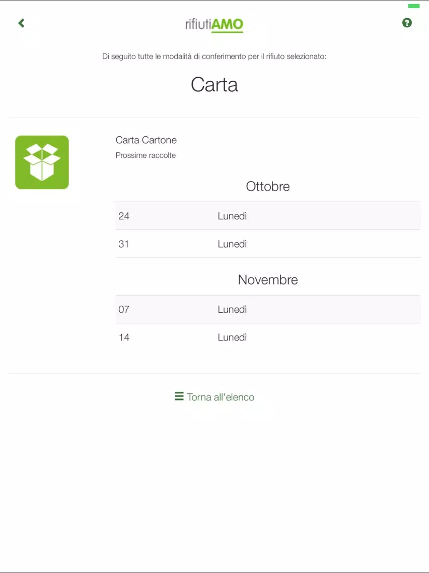 Скриншоты rifiutiAMO iPad 