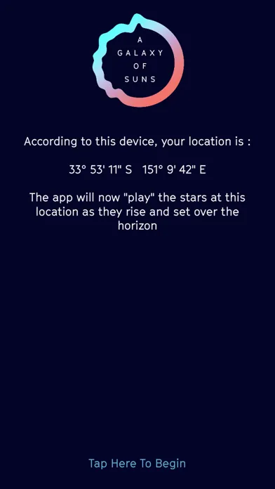 Ảnh chụp màn hình của A Galaxy Of Suns