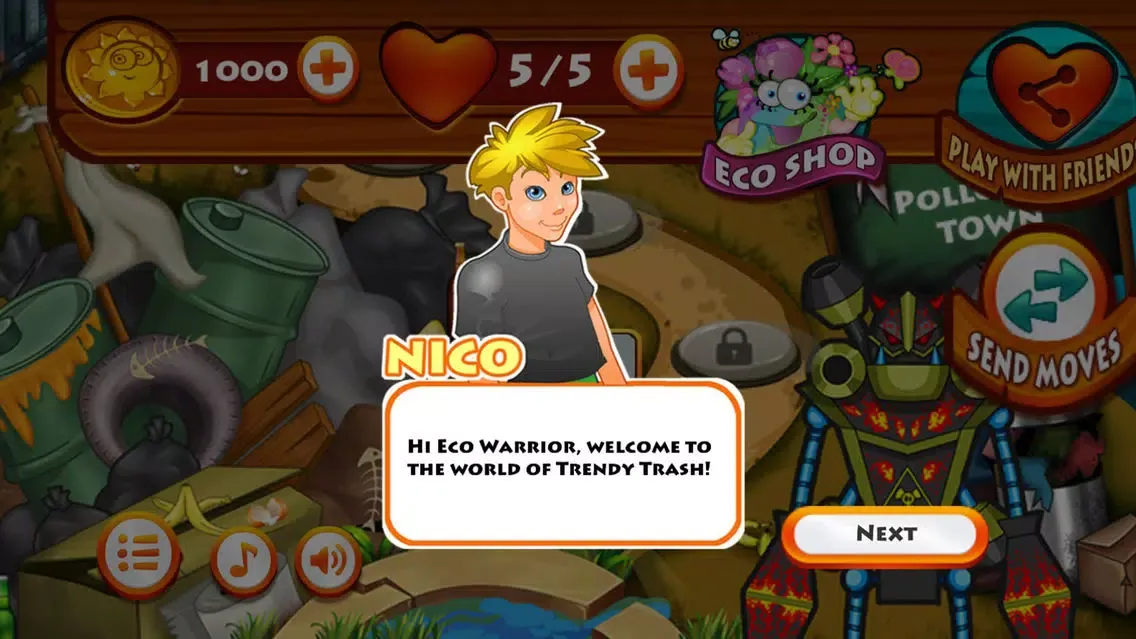 Capturas de pantalla de Trendy Trash Ecoworld