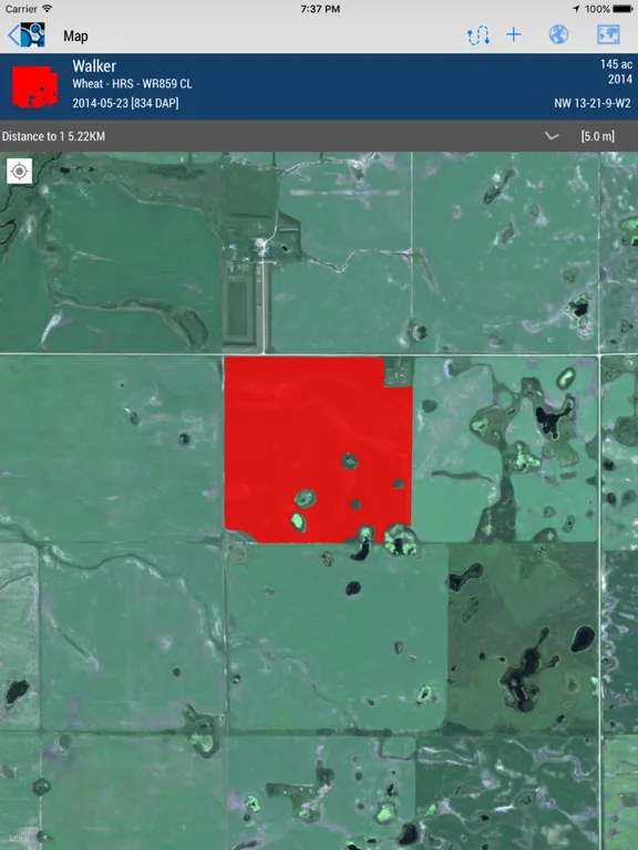 Trimble Ag Mobile iPad  Screenshots