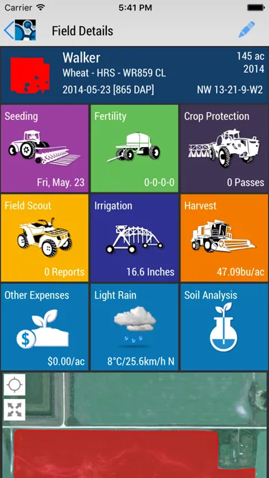 Trimble Ag Mobile Screenshots