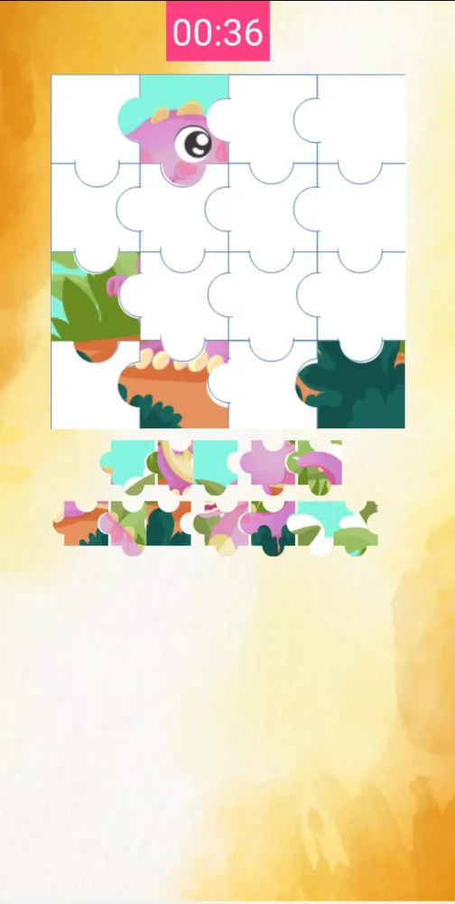 Dino Puzzle स्क्रीनशॉट