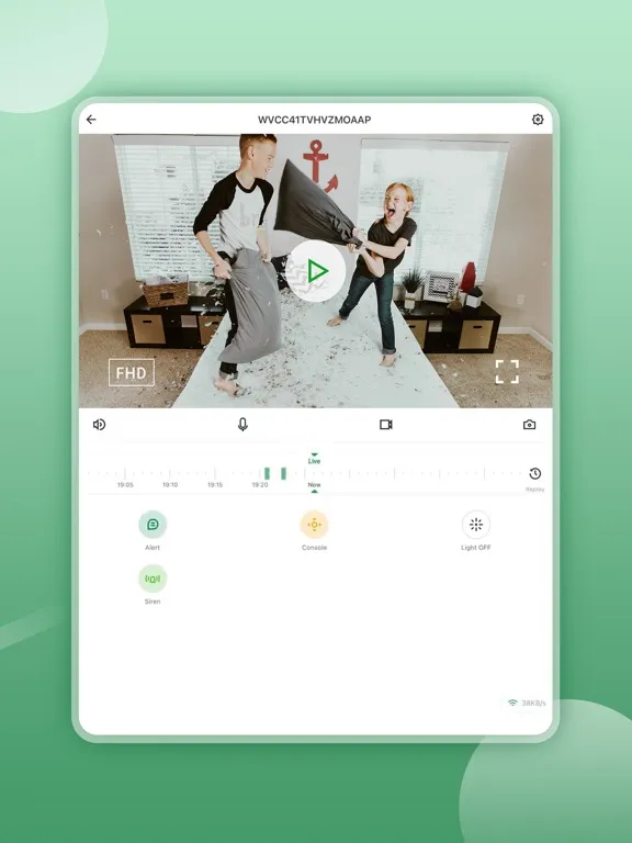 Capturas de pantalla de Yuicam iPad 