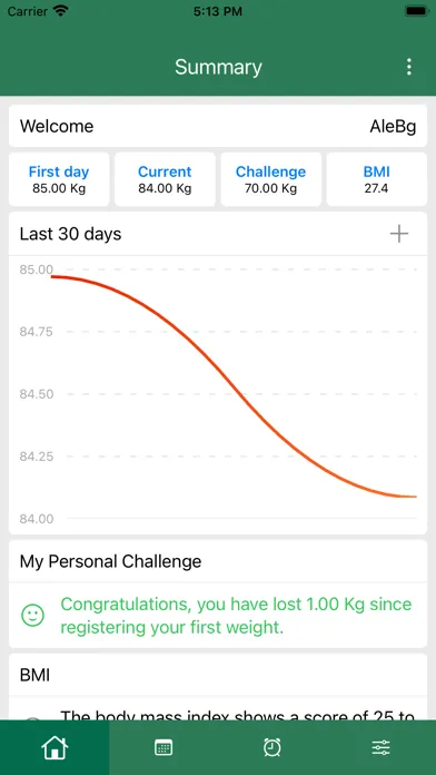 Weight Loss Tracker Easy | BMI应用截图