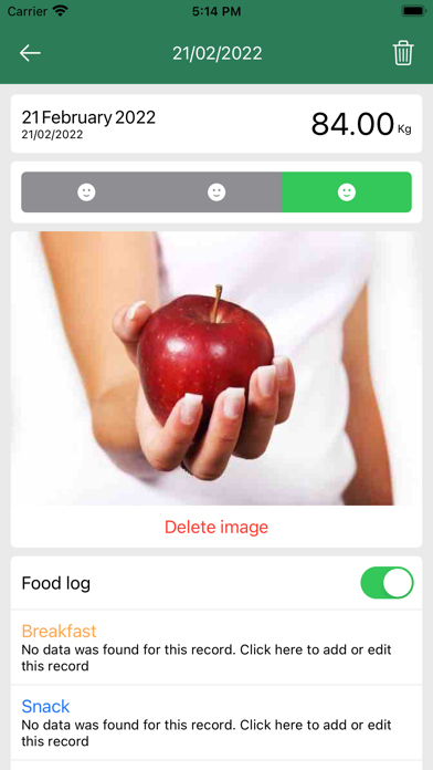 Ảnh chụp màn hình của Weight Loss Tracker Easy | BMI