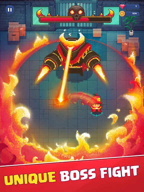 Firefighter: pixel shooter iPad  Screenshots